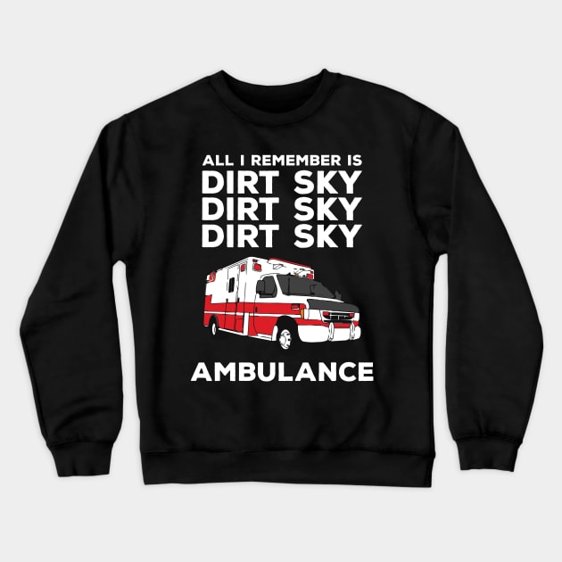 Funny Dirtbike Rider Crewneck Sweatshirt by Dirt Bike Gear